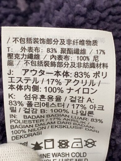 商品画像：SWOOSH FULL ZIP JACKET/フリースジャケット/M/ポリエステル/PUP/BQ6546-540// 5