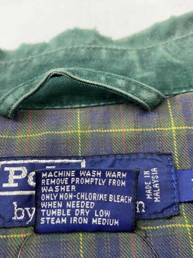 商品画像：スイングトップ/チェックライニング/XL/コットン/GRN// 4