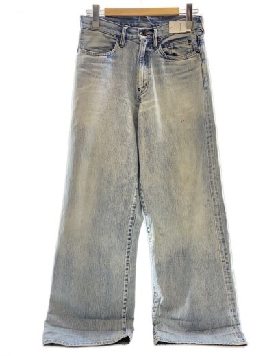 商品画像：FADED MODERN DENIM TROUSERS WIDE CUT/30/デニム/IDG/23AWPT05 1