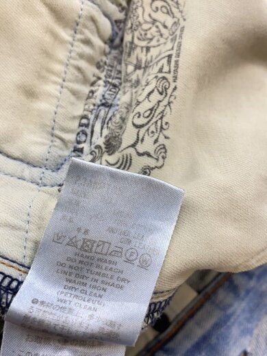 商品画像：FADED MODERN DENIM TROUSERS WIDE CUT/30/デニム/IDG/23AWPT05 6