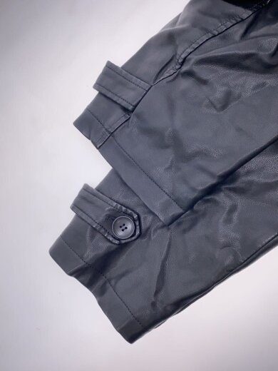 商品画像：コート/XXL/レザー/BLK/無地// 4