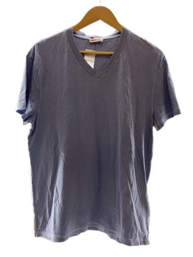 商品画像：Vネック/Tシャツ/L/コットン/BLU/無地/SJM850// 1
