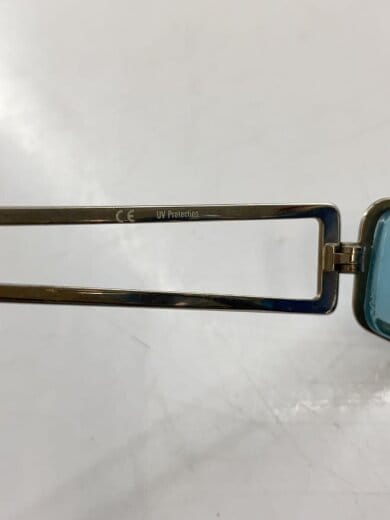 商品画像：サングラス/SLV/BLU/メンズ/58-6201/ノーズパッド片方欠品 6