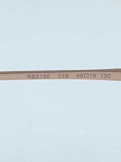 商品画像：サングラス/オーバル/GLD/BRW/メンズ/RB3150// 5