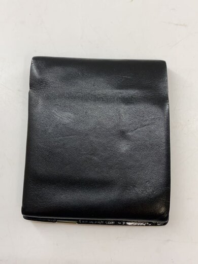 商品画像：3つ折り財布/レザー/BLK/メンズ// 2