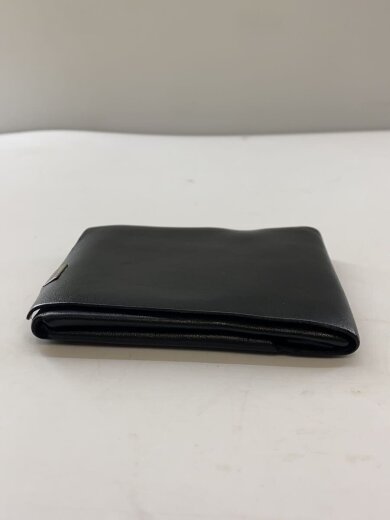 商品画像：3つ折り財布/レザー/BLK/メンズ// 3