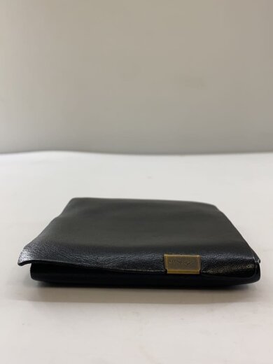 商品画像：3つ折り財布/レザー/BLK/メンズ// 4