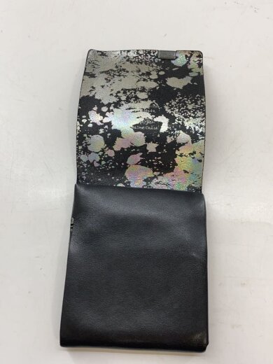 商品画像：3つ折り財布/レザー/BLK/メンズ// 6