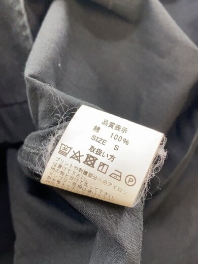 商品画像：ジャケット/S/コットン/BLK/バックプリント 4