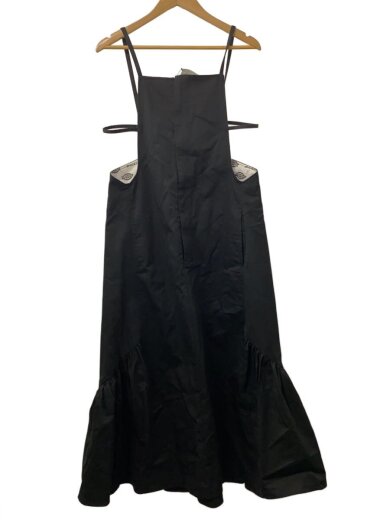 画像：styling/ × DICKIESキャミワンピース/M/ポリエステル/BLK/無地/16WFO2440011