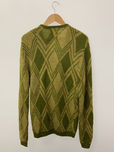 商品画像：ORIGINAL STYLES/カーディガン(厚手)/--/ウール/GRN/チェック 2