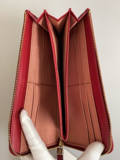 商品画像：長財布/--/NVY/総柄/レディース 4