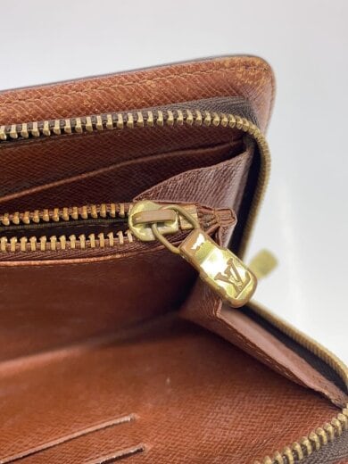 商品画像：ポルト・モネ・ジップ_モノグラム・キャンバス/PVC/BRW/総柄/レディース 7