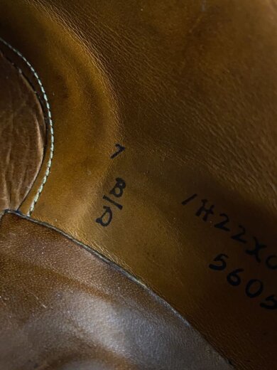 商品画像：ドレスシューズ/US7/BLK/レザー/5605// 5