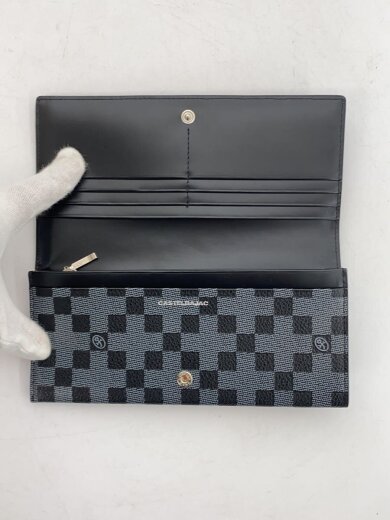 商品画像：長財布/レザー/BLK/総柄/メンズ 4