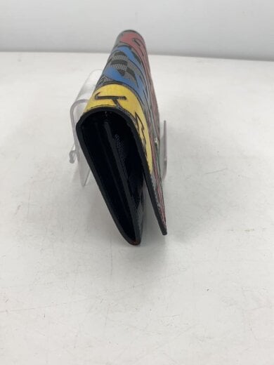 商品画像：長財布/レザー/BLK/総柄/メンズ 8