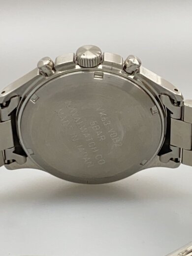 商品画像：クォーツ腕時計/アナログ/--/BLK/SLV/VK63-V0B2 3