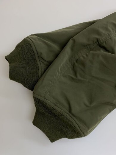商品画像：INSULATION BOMBER JACKET_インサレーションボンバージャケット/L/ポリエステル/GRN 5