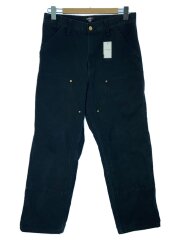 裾ダメージ有/ボトム/30/コットン/BLK