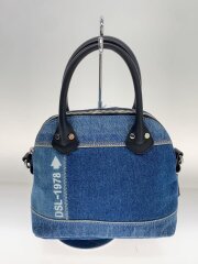 ハンドバッグ/デニム/IDG/2WAY/パッチワーク