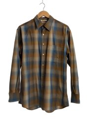 23SS/SUPER LIGHT WOOL CHECK SHIR長袖シャツ/3/ウール/マルチカラー/A23SS01