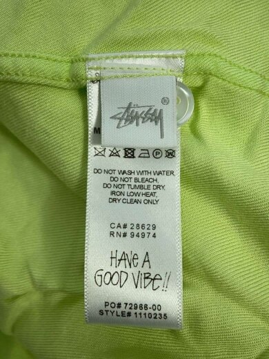 商品画像：CONTRAST PICK STITCHED SHIRT/半袖シャツ/S/コットン/GRN 5