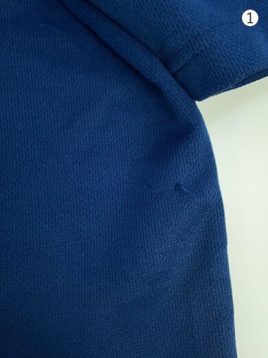 商品画像：半袖シャツ/XL/ポリエステル/NVY/600la 5