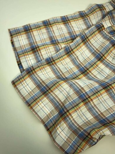 商品画像：60～70s/長袖シャツ/L/ポリエステル/マルチカラー/チェック 5