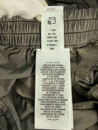 商品画像：p-noode-a/カーゴパンツ/M/ナイロン/GRY/A16211 6