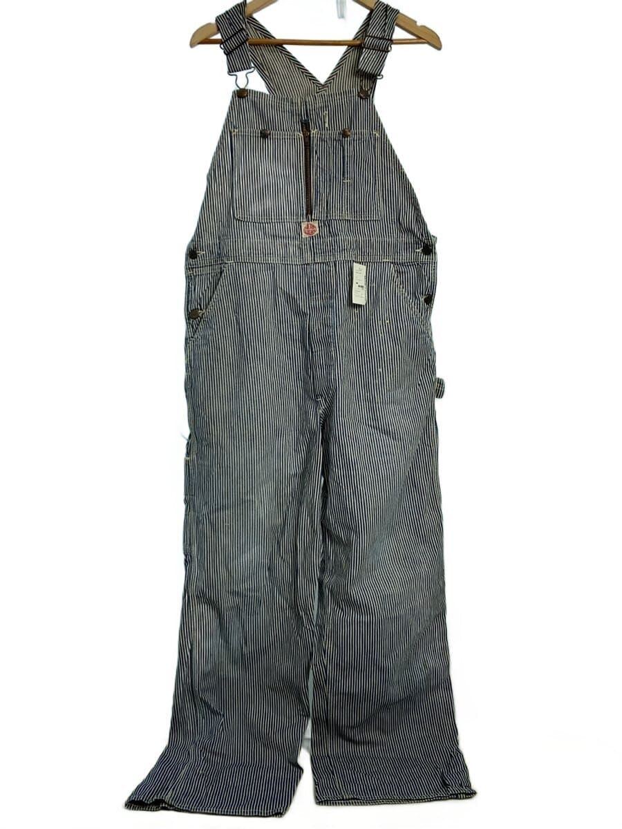 HEADLIGHT / オーバーオール/--/コットン/NVY/ストライプ