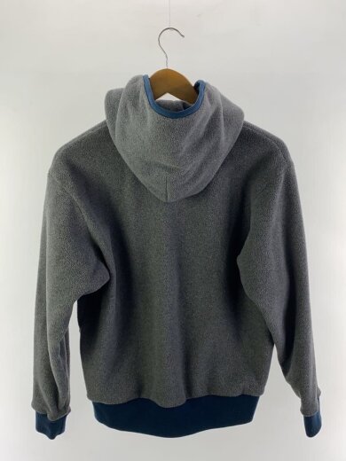 商品画像：フリースジャケット/S/ポリエステル/GRY/無地/NA61831 2