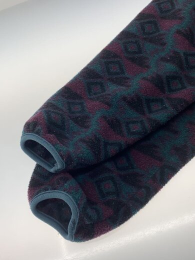 商品画像：USA製/フリースジャケット/M/ポリエステル/PUP/総柄 6