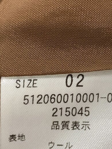 商品画像：コート/2/ウール/カシミヤ混/BRW/無地/512060010001-01 4