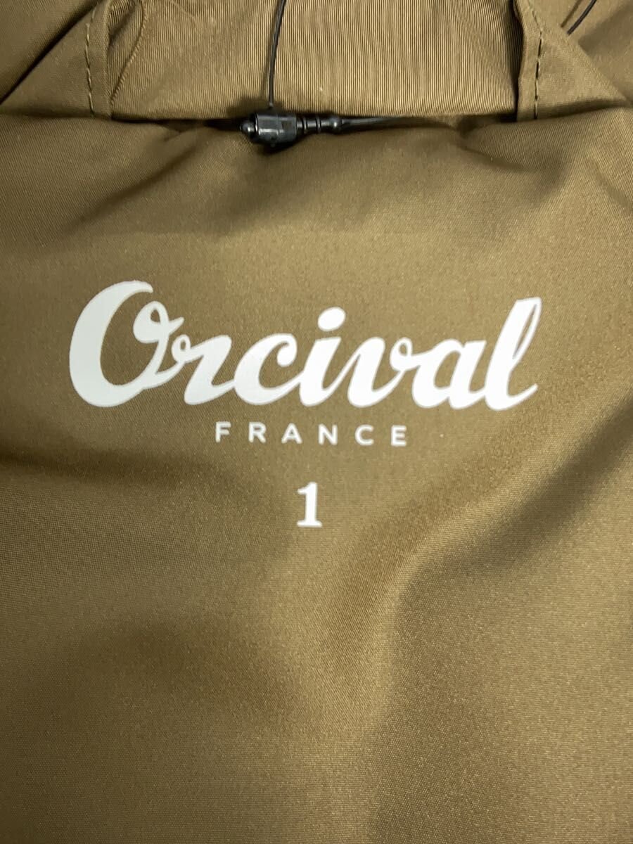 ORCIVAL / ダウンジャケット/1/ポリエステル/BRW/無地/OR-A0409 SRL/FA32-115-02