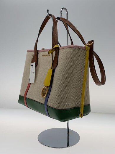 商品画像：2way/レザー/ペリー/ショルダーバッグ/キャンバス/BEG 2