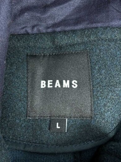 画像：BEAMSダッフルコート/L/ポリエステル/GRY/11-19-1425-1473