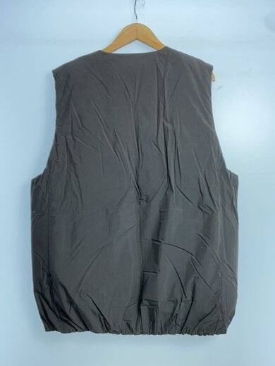 商品画像：ダウンベスト/2/ナイロン/GRY/無地/AD22-017 2