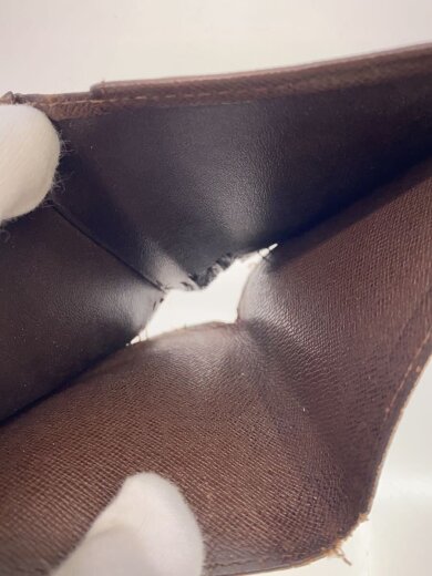 商品画像：ポルト・フォイユ・マルコ_ダミエ・エベヌ/PVC/BRW/メンズ 5