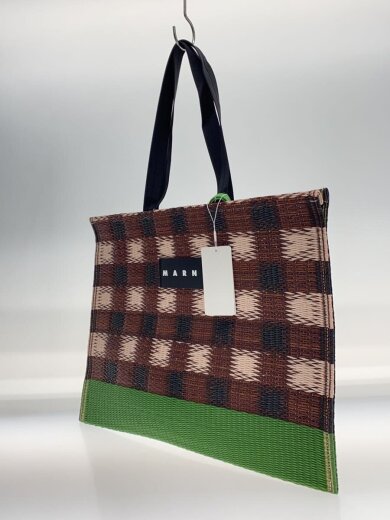 商品画像：タタミトート/トートバッグ/--/BRW/チェック 1