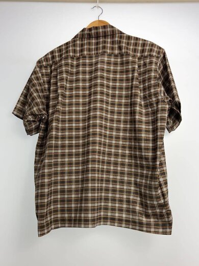 商品画像：半袖シャツ/S/ポリエステル/YLW/チェック/BE-89022 2