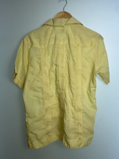 商品画像：70s/キューバシャツ/Tony/38/ポリエステル/YLW 2