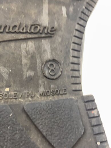 商品画像：擦り減り有/サイドゴアブーツ/8M/BRW 5