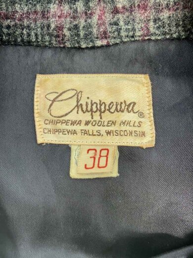 商品画像：ジャケット/38/ウール/GRY/チェック 3