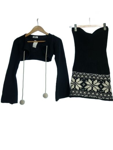 商品画像：ワンピース/FREE/アクリル/BLK/112544028 1