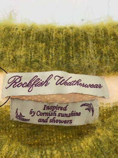 商品画像：ニット・セーター(厚手)/M/ポリエステル/YLW/ストライプ 3