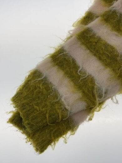 商品画像：ニット・セーター(厚手)/M/ポリエステル/YLW/ストライプ 5