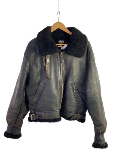 商品画像：フライトジャケット/38/--/BLK/無地/33H5595 AC-1775 1