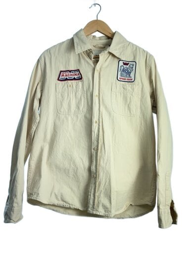 商品画像：長袖シャツ/M/コットン/CRM/DMP2251525 1