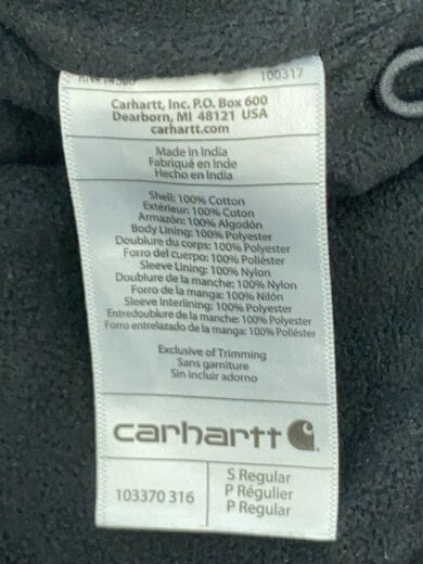 商品画像：ジャケット/S/コットン/GRY/無地/DJ3370-M 4