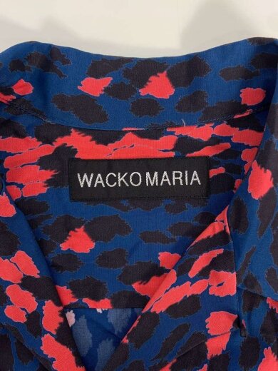 商品画像：半袖シャツ/S/レーヨン/NVY/アニマル 3